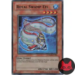 Yugioh Royal Swamp Eel CRMS-EN086 Super Rare LP - Image 1