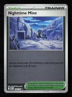 Nighttime Mine 197/217 Reverse Holo Pokemon TCG ME: Ascended Heroes LP - Image 1