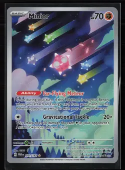 Minior 201/182 Holo Pokemon TCG SV04: Paradox Rift NM - Image 1