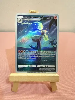 Alolan Marowak Pokemon Pocket Card TCG Display - Image 1
