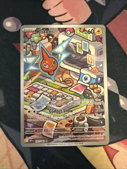 Rotom 197/182 Destined Rivals Illustration Rare Holo Pokemon TCG English 2025 - Image 1