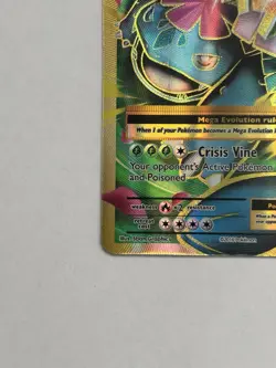Pokemon TCG M Venusaur EX Full Art Ultra Rare Card 100/108 Evolutions NM - Image 4