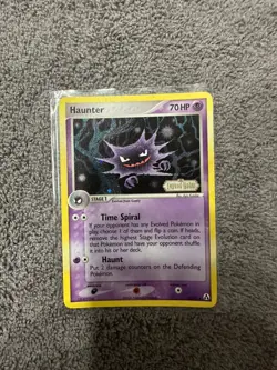 Pokemon TCG Haunter EX Legend Maker 35/92 Reverse Holo Stamped 2006 LP - Image 1