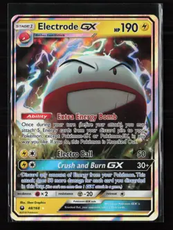 Electrode GX 48/168 Holo Pokemon TCG SM - Celestial Storm MP - Image 1