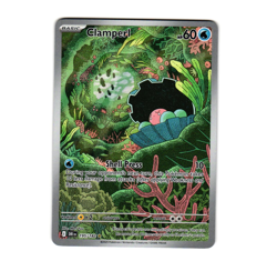 Pokemon Clamperl 195/182 SV10: Destined Rivals Holo NM - Image 1