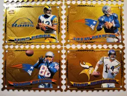 1997 Pacific Revolution Air Mail Die-Cuts Lot Of (8) Young Bledsoe Davis - Image 5