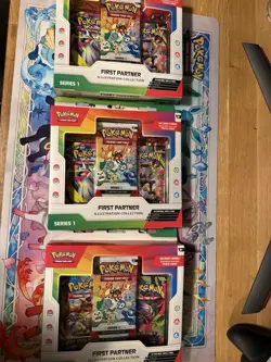 First Partner Illustration Collection Series 1 - Lot of 3 *SEALED* - Image 1