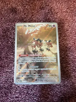 Pokemon TCG Scarlet & Violet 151 Mr. Mime Card 179/165 NM/M Condition - Image 1