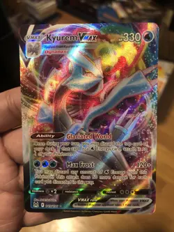 Kyurem VMAX 049/196 Full Art Ultra Rare Lost Origin Pokemon Card NM-M - Image 1