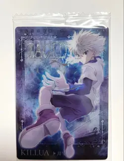 Hunter x Hunter Killua Itajaga Card Rare Unopened - Image 1