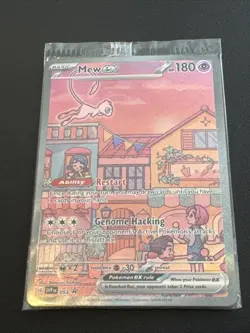 Pokemon Mew Ex - 053, SV: Scarlet & Violet Promo Cards, Sealed NM Condition - Image 1