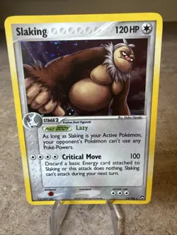 Pokemon Card - Slaking Power Keepers 13/108 Holo Rare LP - Image 1