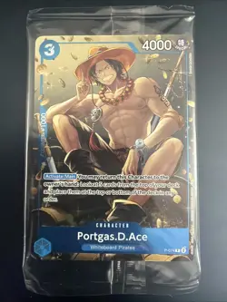 Portgas.D.Ace (Tin Pack Set Vol. 2) P-074 One Piece Promo Card Foil Sealed - Image 1