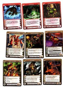 Lot of 5 Chaotic starter decks(240 cards). 5 tribes. Deck #21 - Image 2