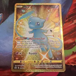 Pokemon Mew Celebrations Classic Collection 025/025 Holo Rare Full Art Card - Image 1