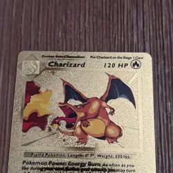 Charizard 004/102 Base Set (Shadowless) Holo this card is AUTHENTIC Fan Art! - Image 2