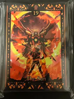 Mobile Fighter G Gundam Burning Gundam doujin Card Sleeves Protector Japan Fs - Image 1