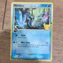 Pokemon TCG Mimikyu 97/236 SM Cosmic Eclipse Rare Regular Eng 70HP - Image 1