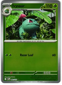 Ivysaur [Reverse Holo] 2/132 Pokemon ME: Mega Evolution - Image 1