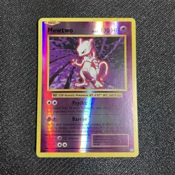 MINT Mewtwo 51/108 Evolutions Reverse Holo Rare Pokemon TCG Card 2016 English - Image 1