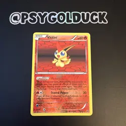 VICTINI REVERSE HOLO POKEMON CARD 14/101 NOBLE VICTORIES NEVER PLAYED NM A18 - Image 1