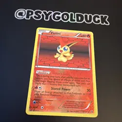 VICTINI REVERSE HOLO POKEMON CARD 14/101 NOBLE VICTORIES NEVER PLAYED NM A18 - Image 2