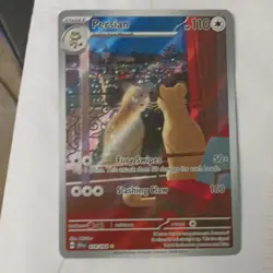 Pokemon TCG Persian 078/064 SV Shrouded Fable Illustration Rare Holo EN - Image 3