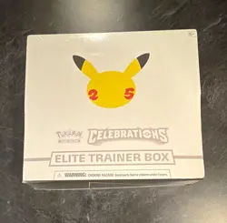 Pokemon Pokemon TCG Celebrations Elite Trainer Box 2021 English 65 Cards - Image 1