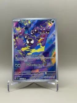 GASTLY 177/162 ILLUSTRATION RARE TEMPORAL FORCES POKEMON NM - Image 1