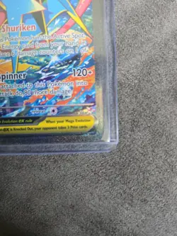 2026 Pokemon Chaos Rising Mega Greninja EX #116/86 M/NM SIR Holo - Image 3