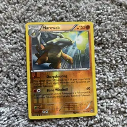Pokemon TCG Breakthrough "Marowak" 78/162 REVERSE HOLO RARE NM - Image 1