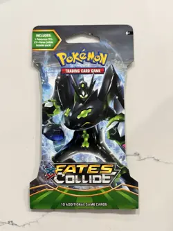 Pokemon TCG: 2016 XY Fates Collide Sleeved Booster Pack Zygarde New Sealed - Image 1