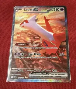 Pokemon TCG Latias ex 239/191 Sv08: Surging Sparks Holo - Image 1