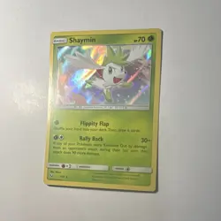 Shaymin 7/73 Holo Rare Shining Legends Pokemon TCG - Image 3