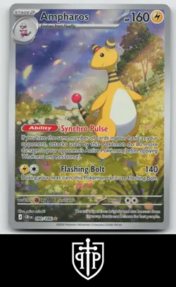 Pokemon - Ampharos 090/086 Chaos Rising - Holo Illustration Rare - NM - Image 1