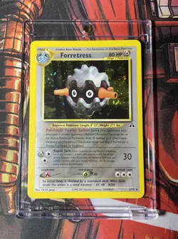 Triple SWIRL - Forretress - 2/75 - Pokemon Neo Discovery Rare WOTC - NM ++ - Image 2