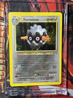 Triple SWIRL - Forretress - 2/75 - Pokemon Neo Discovery Rare WOTC - NM ++ - Image 3