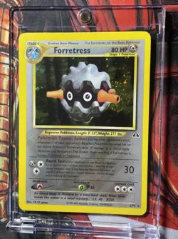 Triple SWIRL - Forretress - 2/75 - Pokemon Neo Discovery Rare WOTC - NM ++ - Image 5