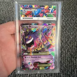 Pokemon TCG – M Gengar EX 121/119 Secret Rare – Phantom Forces – ACE 7 NM - Image 3