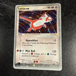 Latias ex 93/97 ex Dragon Holo - DMG Pokemon TCG rare - Image 1