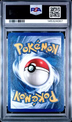 1999 POKEMON BASE SET UNLIMITED YELLOW CHEEKS #58 PIKACHU PSA 8 - Image 2