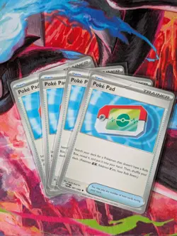 Lot of 4 - Poke Pad 081/088 Uncommon ME: Perfect Order Pokemon TCG - NM - Image 1