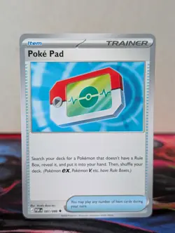 Lot of 4 - Poke Pad 081/088 Uncommon ME: Perfect Order Pokemon TCG - NM - Image 2