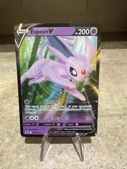 Espeon V SWSH201 Sword & Shield Promo Pokemon TCG Near Mint - Image 1