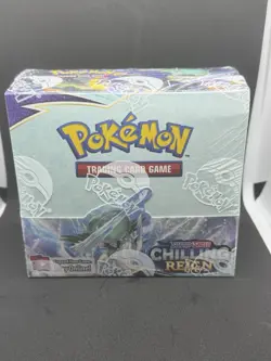 Pokemon TCG Chilling Reign booster box SEALED 36 Packs. With Acrylic Case. - Image 2