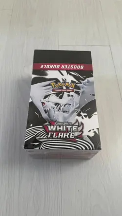 Pokemon TCG White Flare Booster Bundle Display Case Brand New Sealed Fast Ship - Image 1
