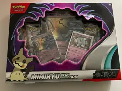 Pokemon TCG Mimikyu EX Box 2023 Packs From SWSH8 SWSH9 And SWSH12 820650852183 - Image 1