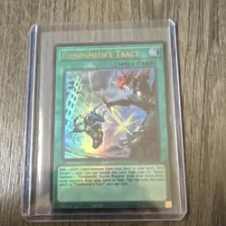 Konami Yu-Gi-Oh! Fiendsmith's Tract 1st Edition Ultra Rare BLGG-EN125 - Image 1