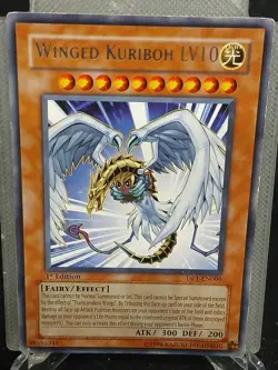 Yu-Gi-Oh! Winged Kuriboh LV10 DP1-EN006 R MP - Image 1