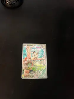 Meowth 106/094 Illustration Rare Phantasmal Flames Pokemon Holo Near Mint - Image 1